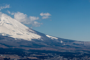 冬の富士山