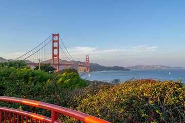 Golden Gate Bridge in San Francisco USA