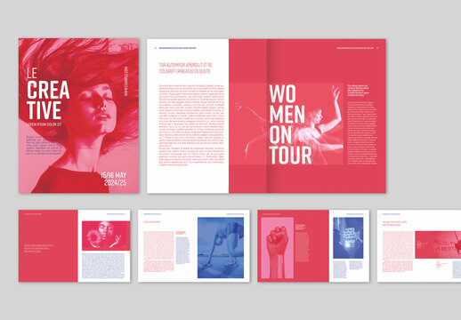 Minimal Duotone Style Catalog