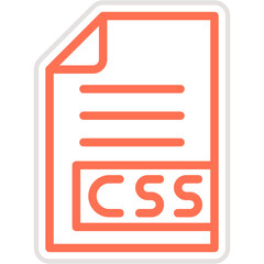 CSS Vector Icon Design Illustration