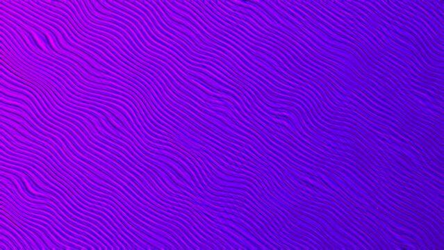 Abstract gradient wavy motion background. Moving abstract background animation, computer motion graphic.