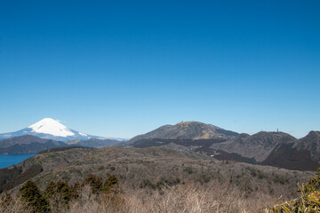 晴天の富士山