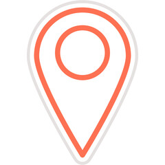Location Vector Icon Design Illustration