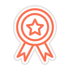 Badge Vector Icon Design Illustration