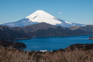 箱根・芦ノ湖と富士山