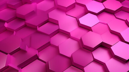 hexagonal extruded pattern with silk pink colour background texture