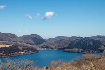 Fototapeta na wymiar 芦ノ湖の風景