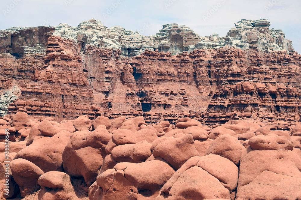 Sticker goblin valley state park, utah, united states