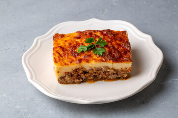 Moussaka - A traditional Greek dish