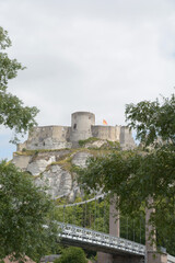 Fototapeta na wymiar Chateau Gaillard - Les Andelys - Normandie - France
