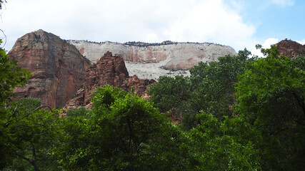 Fototapeta na wymiar Zion National Park, Springdale, Utah, United States