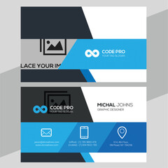 Modern Professional Business Card Design Template