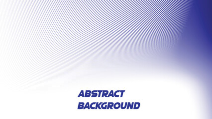 Abstract blue wave lines pattern on white background with space for your text design image wallpaper