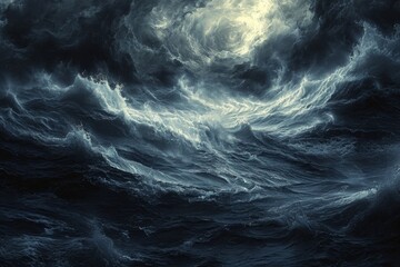Swirling Chaos: A Treacherous Sea