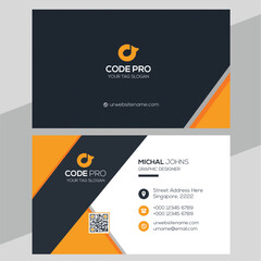 Modern Unique Professional Business Card Design Template