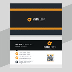 Modern Unique Professional Business Card Design Template