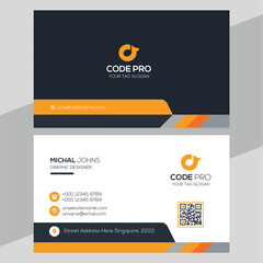Modern Unique Business Card Design Template