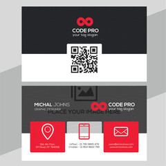 Modern Unique Professional Business Card Design Template