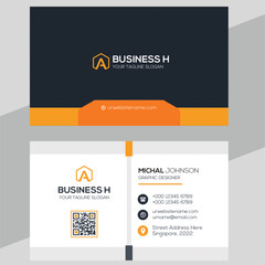Modern Unique Professional Business Card Design Template