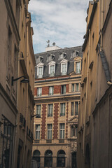 a Beautiful street in Paris, France