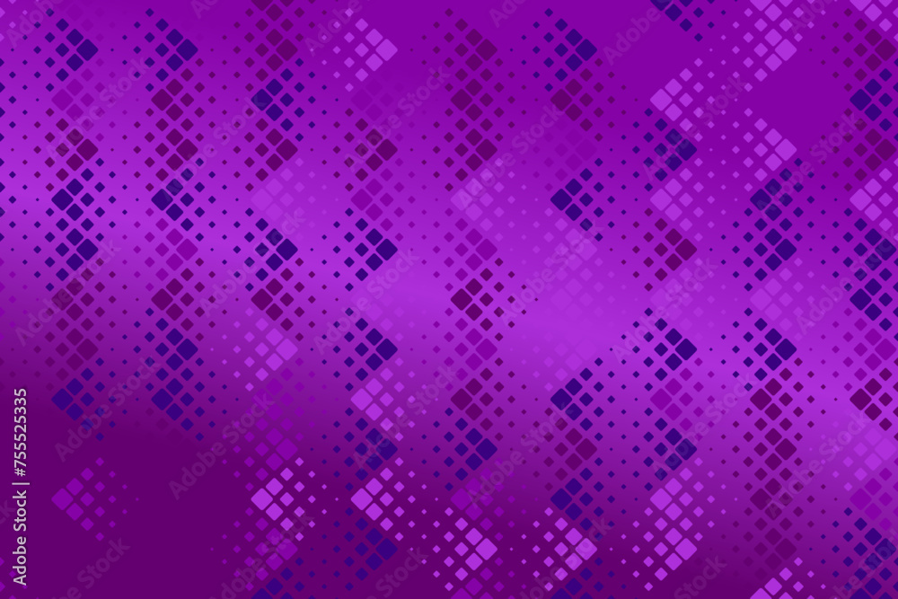 Poster geometrical gradient rounded square pattern background - geometric colorful abstract vector design