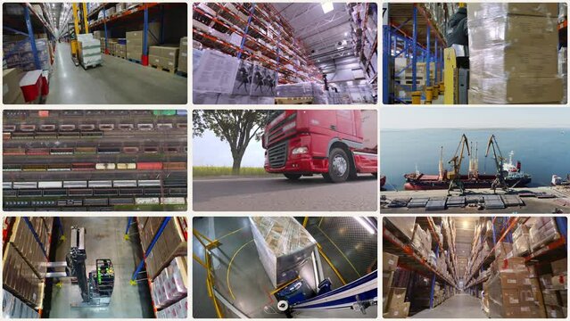 Multiscreen opener logistics. Logistics multiscreen. Logistics infographics. Logistics center. Logistics opener.