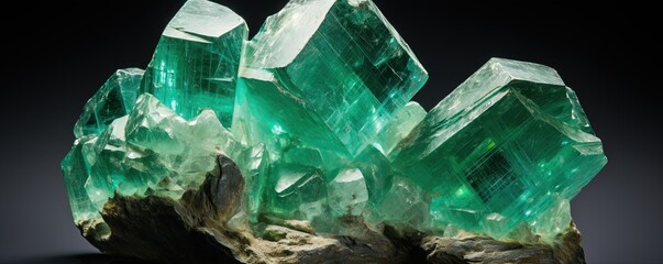 raw and unrefined emerald