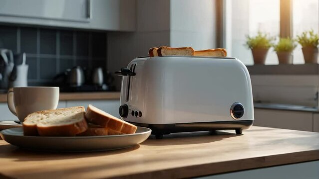 toaster in the kitchen