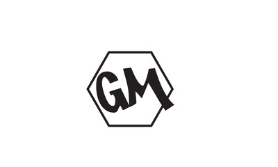 GM, MG , G , M , Abstract Letters Logo Monogram	