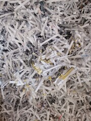 shredded paper texture