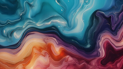 Fototapeta premium Marble ink paint background texture for a luxurious backdrop