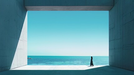 Obraz premium Creative Composition: Break the rules of traditional composition and experiment with creative framing and placement of objects within the frame. Embrace asymmetry, leading lines