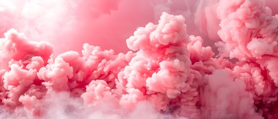 Splash explosion of pink cloud, beautiful motion of colors cloud exploding background. wallpaper. 