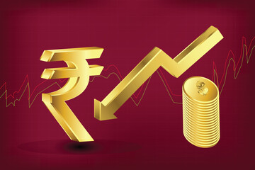 Currency RUPEE price value market going up increase growth exchange trading
Stock Market Analytics
Indian Rupee Currency Growth.