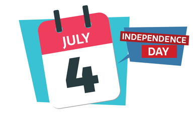US Independance Day- July 4 th calendar date