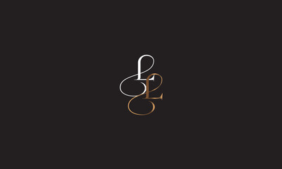 LL, L , LL, Abstract Letters Logo Monogram	