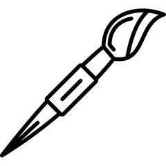 Obraz premium Brush Icon