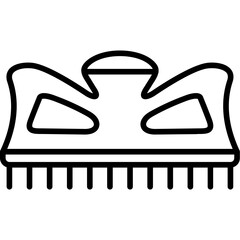 Hair Clip Icon