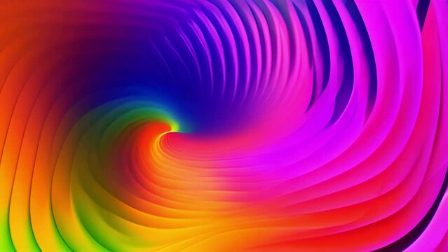 Gradient rainbow swirl liquid background. NEON CC Abstract blurred gradient mesh background in bright colors. Colorful smooth template Soft color background Color neon gradient. Moving abstract 4k