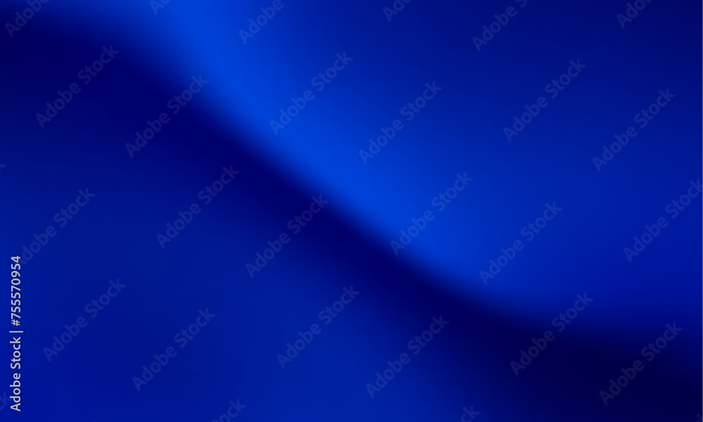 Aufkleber abstract blue background, blue curve design smooth shape by blue color with blurred effect