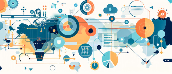 Obraz premium Unveiling the Potential of Artificial General Intelligence Synergy of Mind and Machine