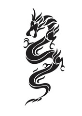 black dragon tattoo