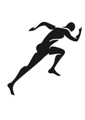 running silhouette