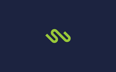letter ws or sw logo icon design vector design template inspiration