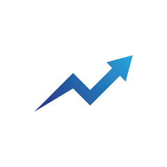  Financial And Investment Vector Logo Design With Arrow  Finance  Chart  Illustration