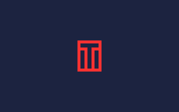 letter t square logo icon design vector design template inspiration