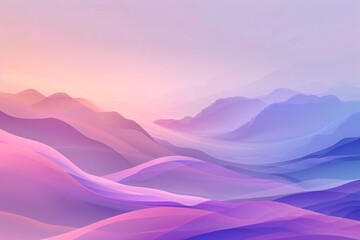 a purple and blue hills