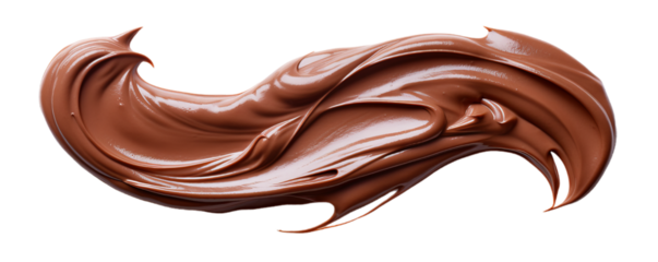 A smear of the tasty milk chocolate paste.
