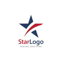 star abstract logo icon vector template