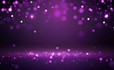 purple particle abstract bokeh background